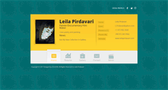Desktop Screenshot of leilapirdavari.com